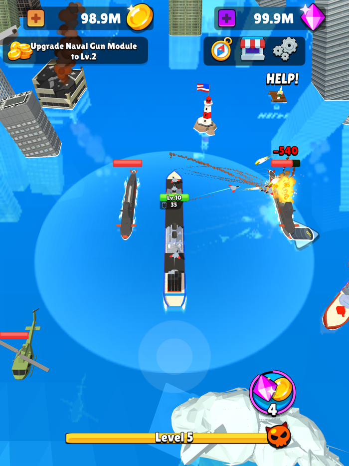 Ship Battle Seaport Tycoon