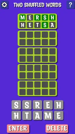 Game screenshot Two Shuffled Words apk