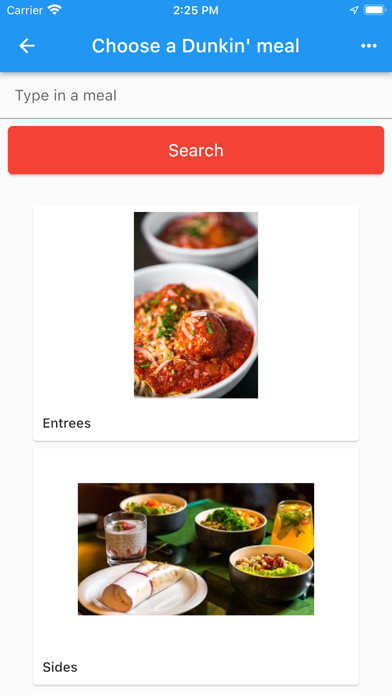 Fast Food Health-E Screenshot