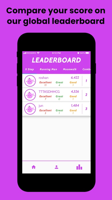 Top Dancer: dance fitness game Screenshot