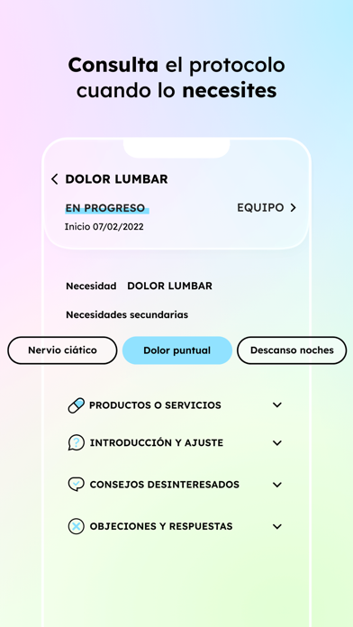 Protocolos de Consejo Screenshot
