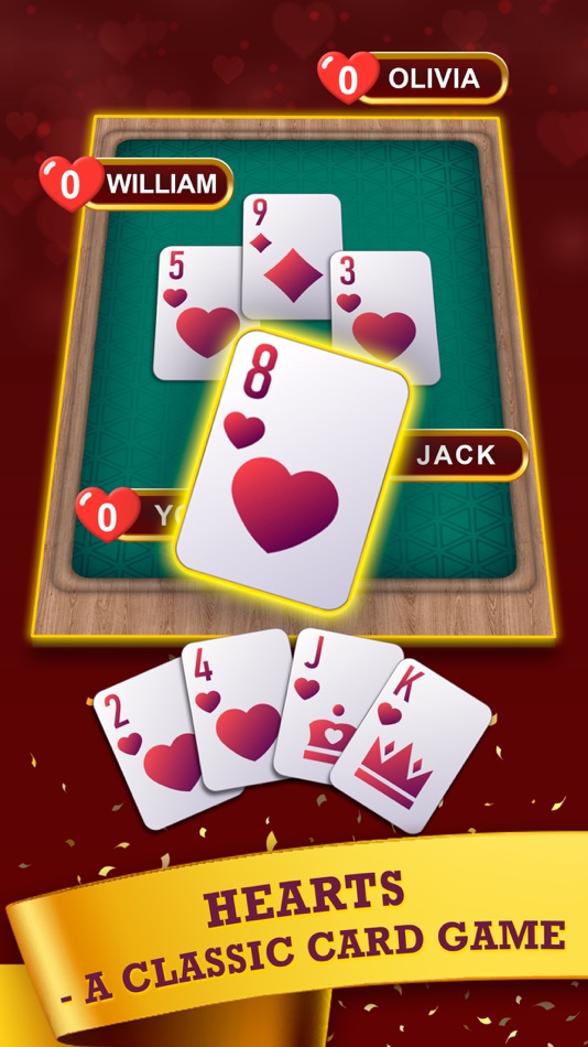 Hearts: Classic Card Game Fun - 3.2.31 - (iOS)