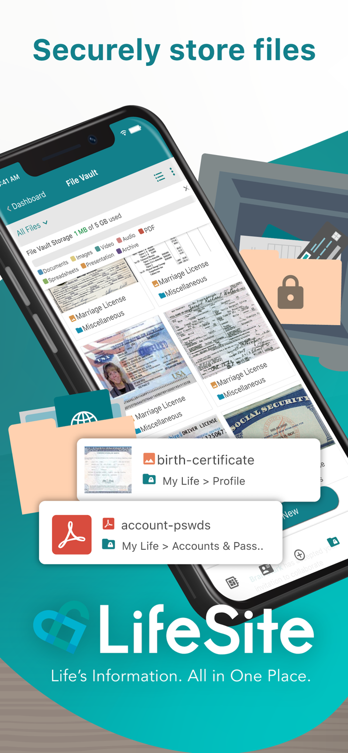 LifeSite Secure Mobile Vault