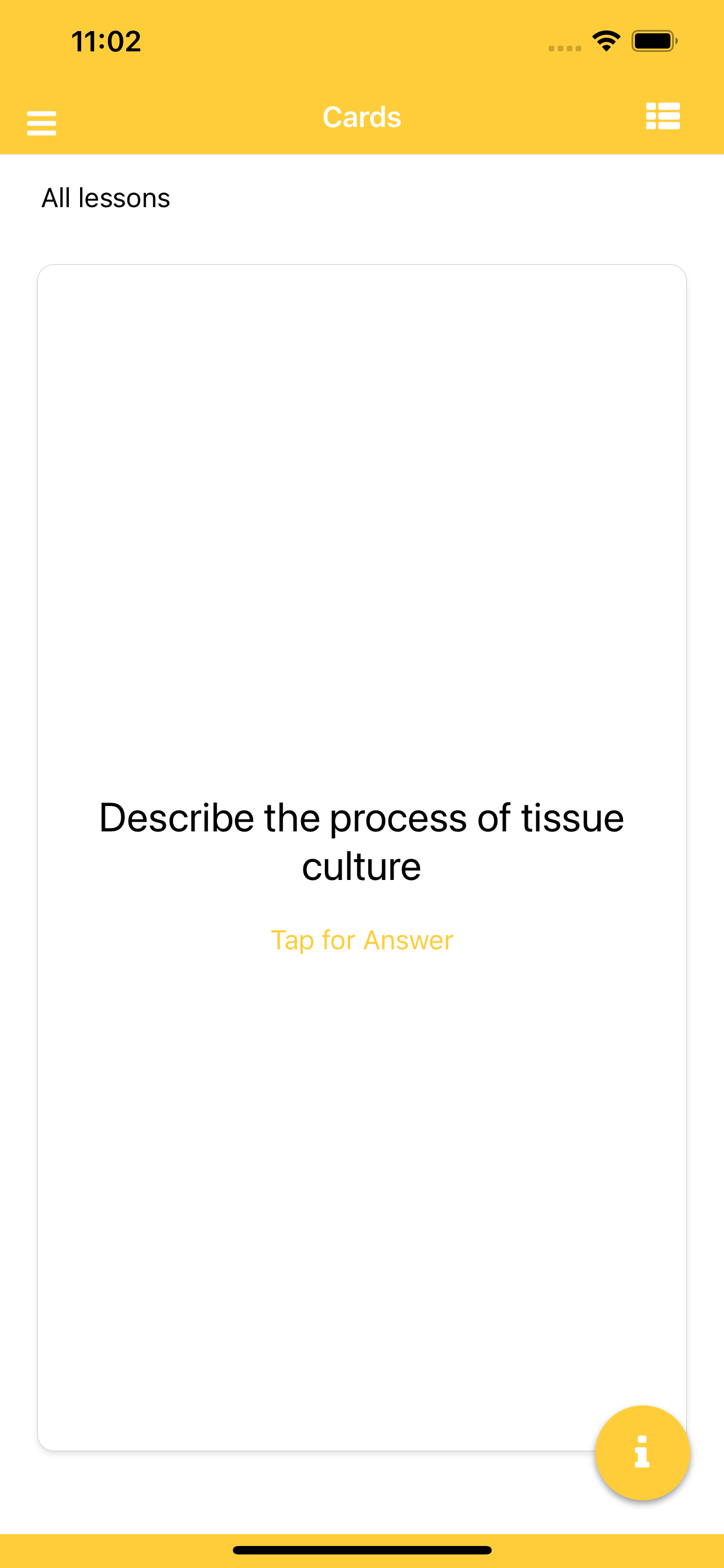 GCSE Biology Flashcards