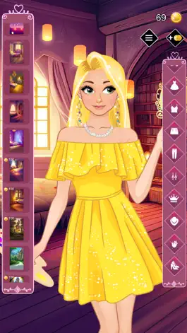 Game screenshot Golden Hair Princess Dress up hack