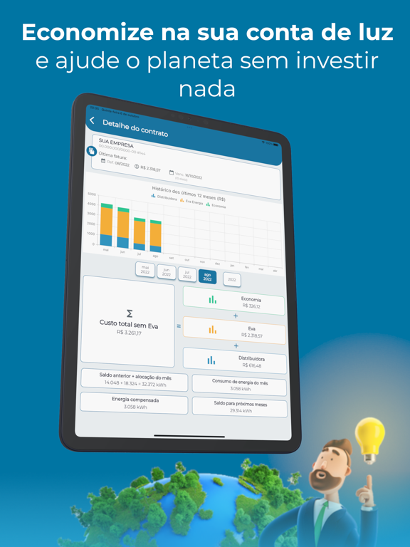 EVA Energia app screenshot 2