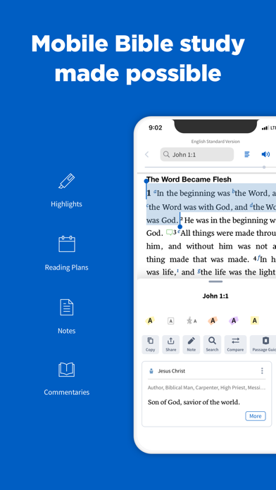 Logos: Deep Bible Study Screenshot