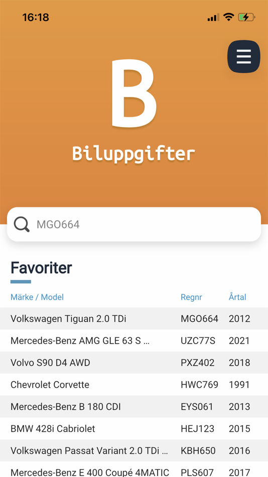 #2. Biluppgifter 2021 (iOS) 由: Biluppgifter Sverige AB