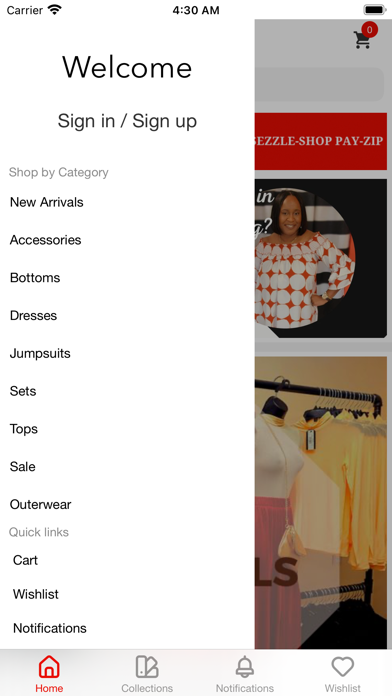 A Few Pieces Boutique Screenshot