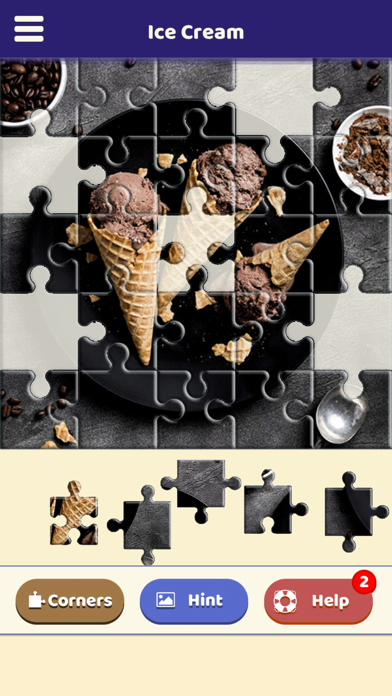 Ice Cream Love Puzzle Screenshot