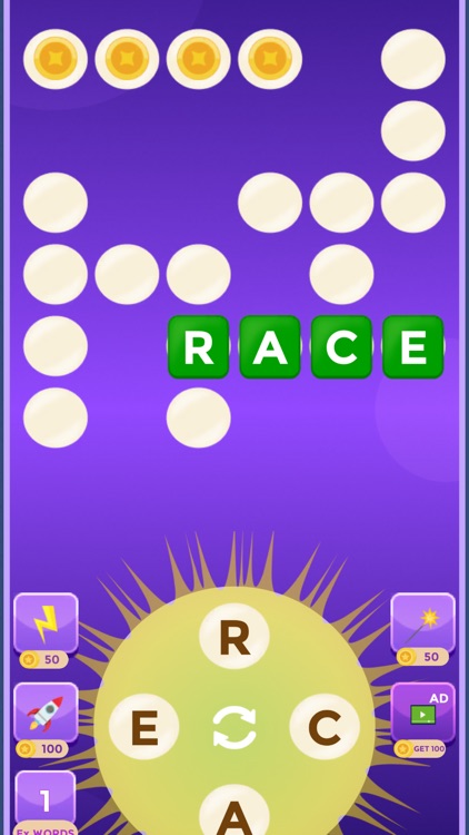 Word Cross letters-puzzle