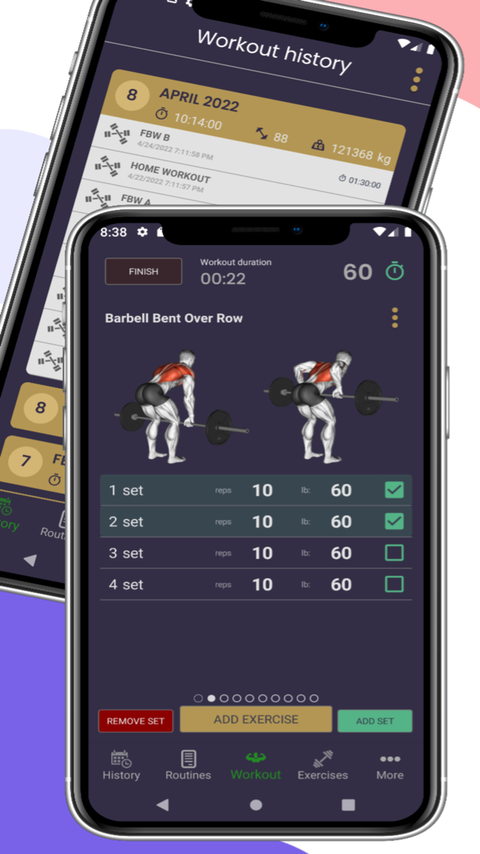 Gymlify - workout tracker