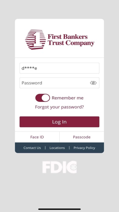 First Bankers Trust Company NA Screenshot