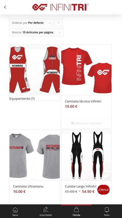 Infinitri Sports Screenshot