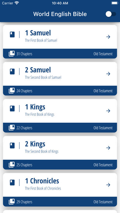 WEB Bible - Saddle Lights Screenshot