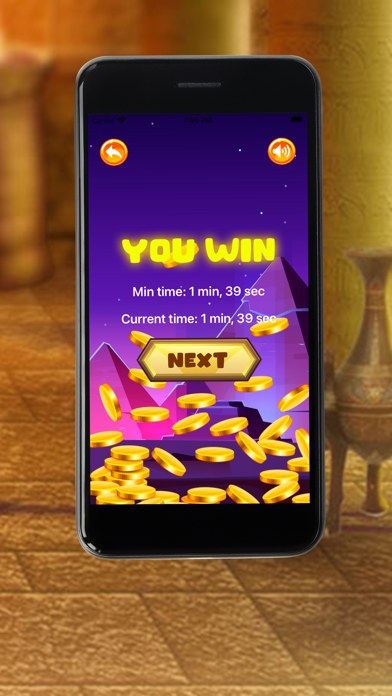 Egyptian puzzles game Screenshot