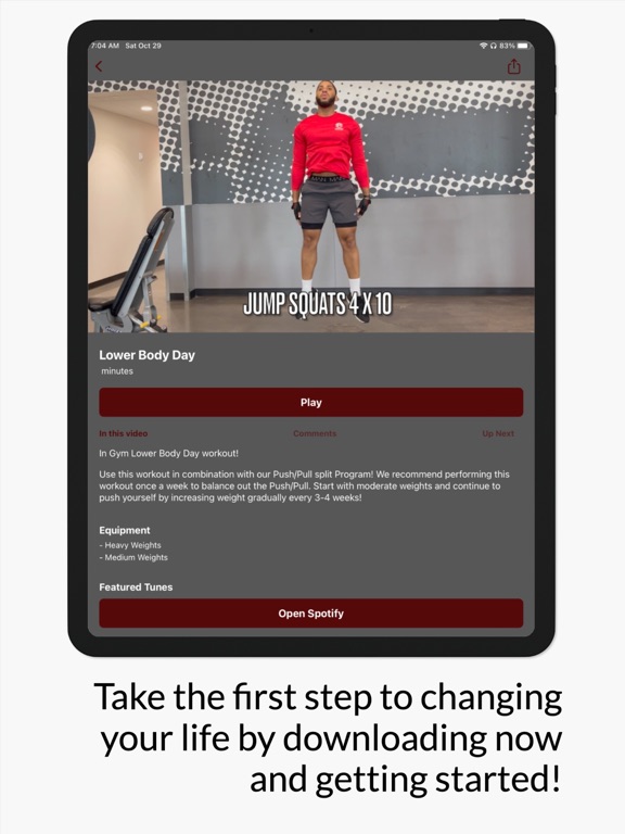 Persystent Fitness iPad screenshot 4 - Health & Fitness app