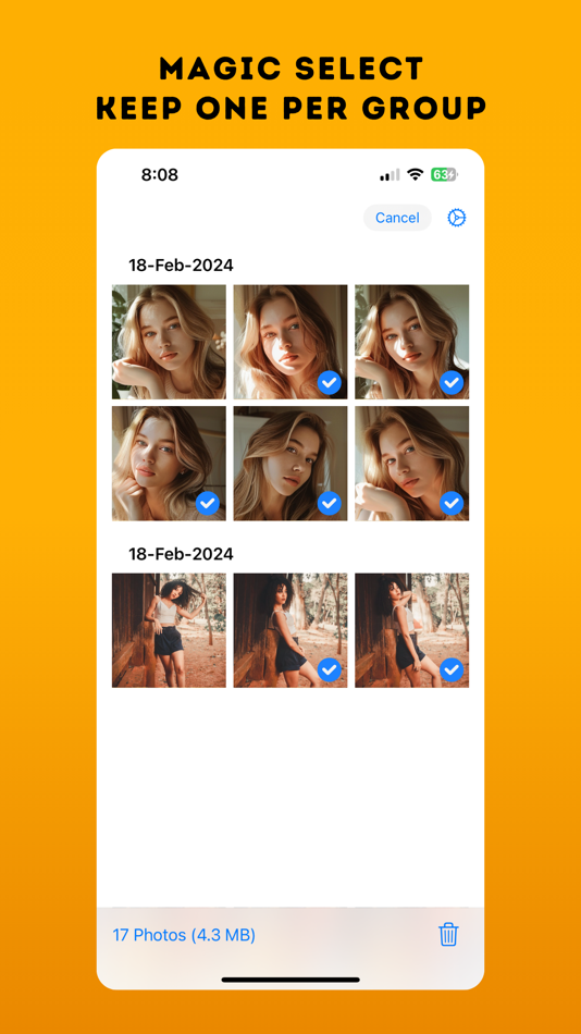#3. Duplicate Photos Cleaner Fast (iOS) Podle: Viren Baid