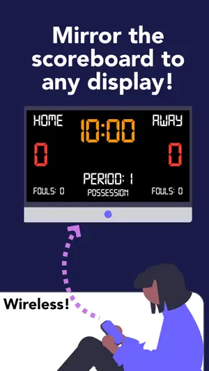 Easy Scoreboard for Basketball screenshot 3