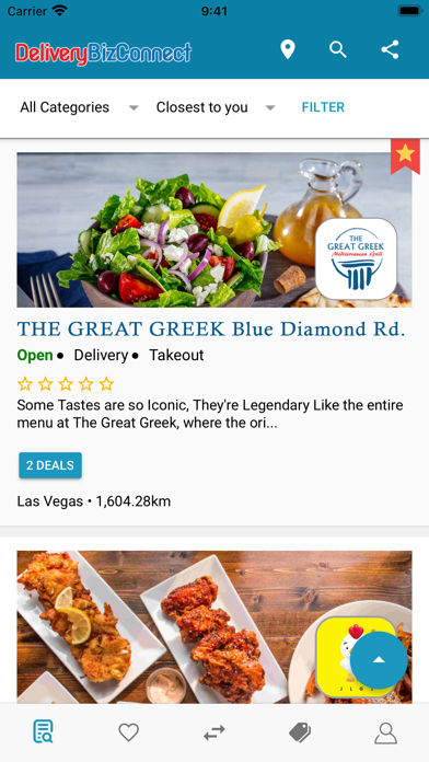 DeliveryBizConnect: Discounts Screenshot