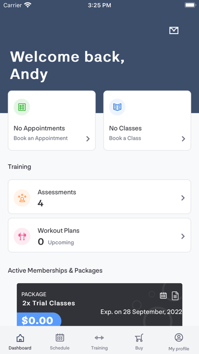 MedX Precision Fitness Screenshot