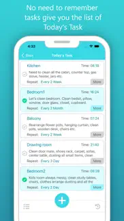 home clean schedule pro iphone screenshot 2