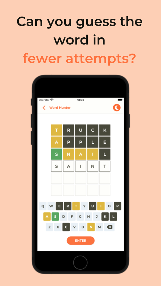 #3. Word Hunter - Word Puzzle (iOS) By: Radity GmbH