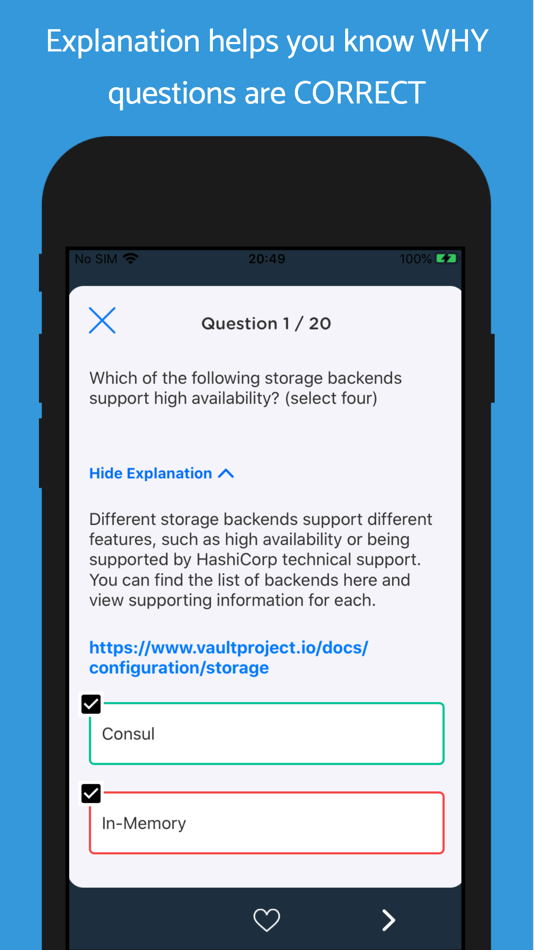 #2. HashiCorp Vault Associate 2022 (iOS) 由: Trieu Tran