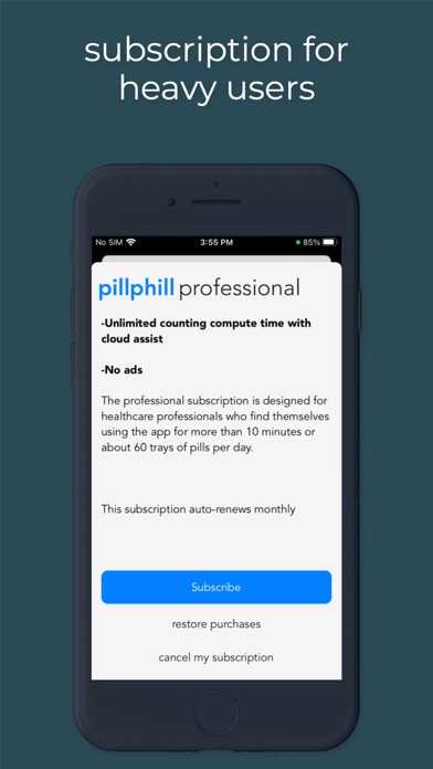 pillphill - pill counter Screenshot
