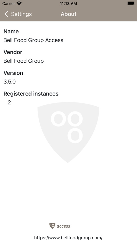 #5. Bell Food Group Access (iOS) Podle: Bell Schweiz AG