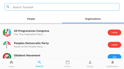 Townhall Screenshot