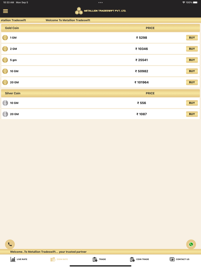 Metallion Tradeswift