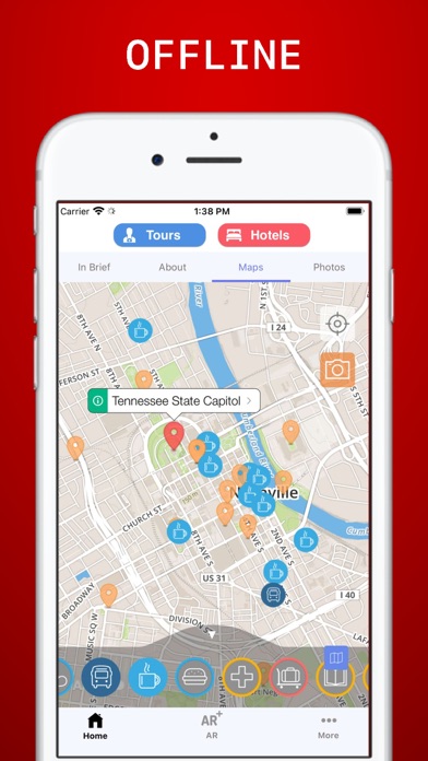 Nashville Travel Guide Offline Screenshot