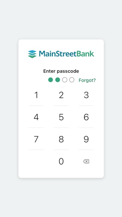 MainStreet Digital Banking