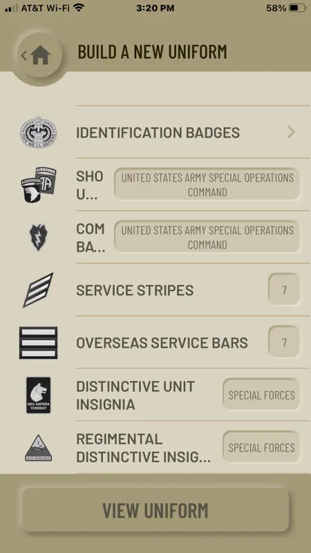iUniform AGSU screenshot 6 of 6