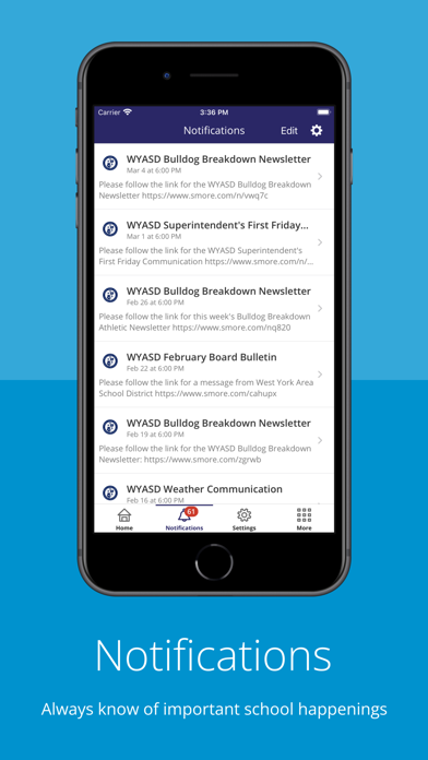 West York Area School District Screenshot