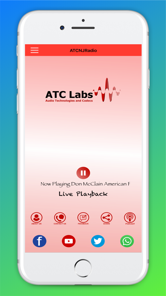 #1. ATCNJRadio (iOS) 由: ATC Labs