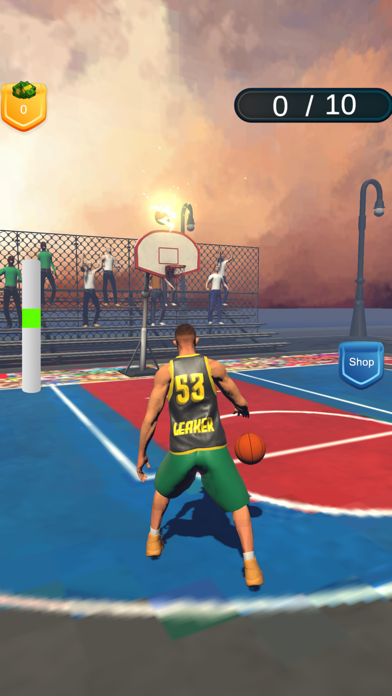 Basketball Mobile Score Game Screenshot