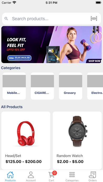 SAS Wholesale Screenshot