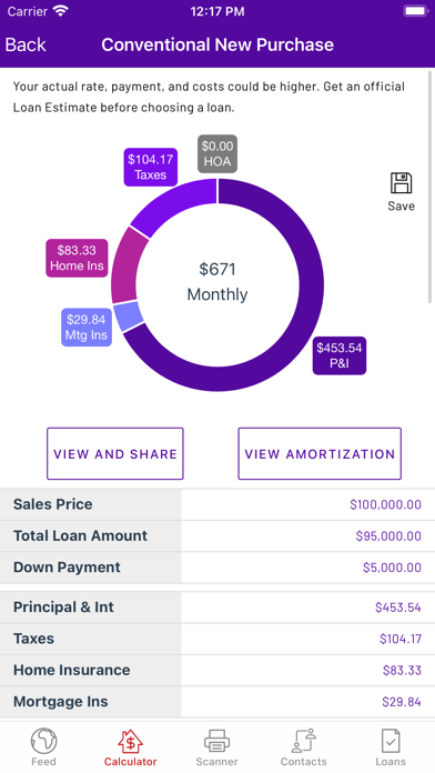 Wellby Mortgage Application Screenshot