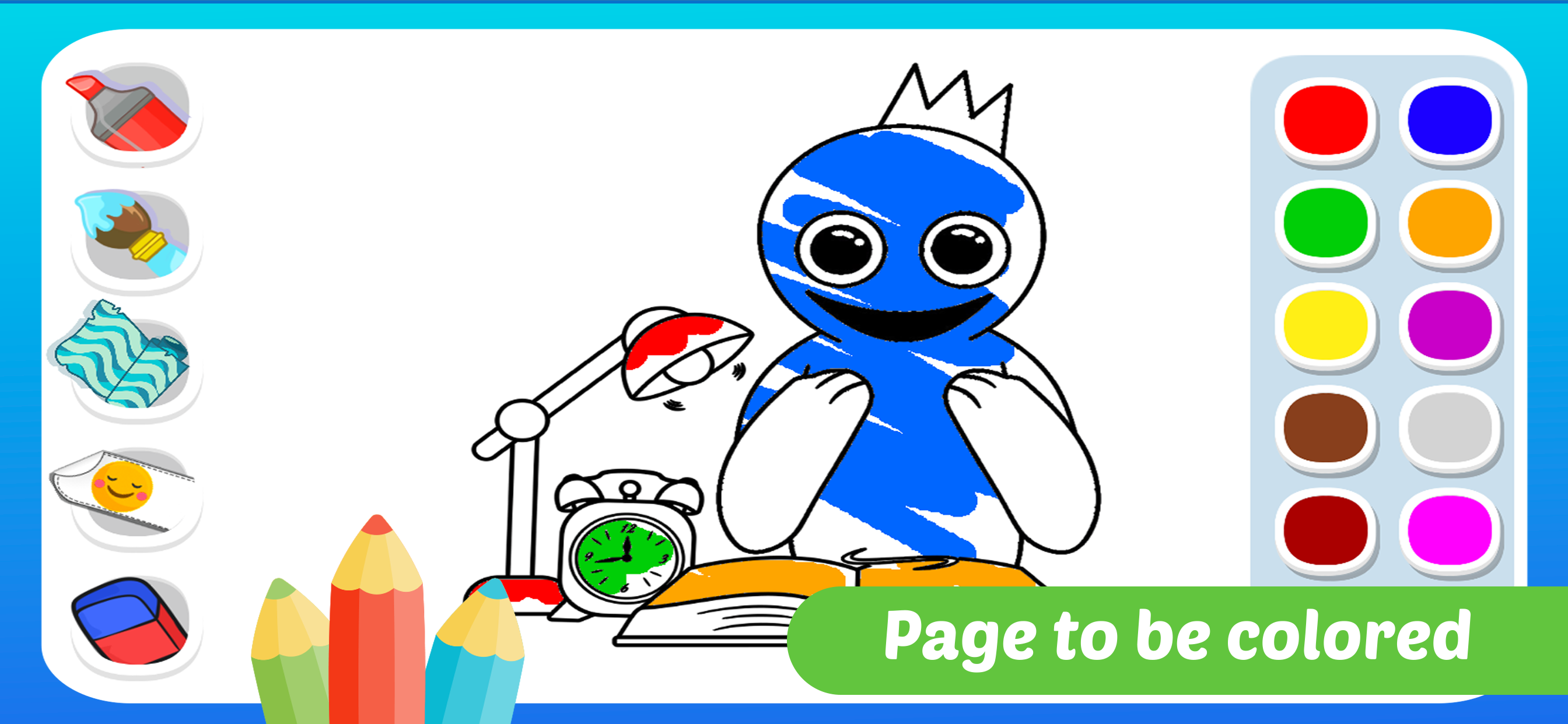 My Cute Rainbow Coloring Book
