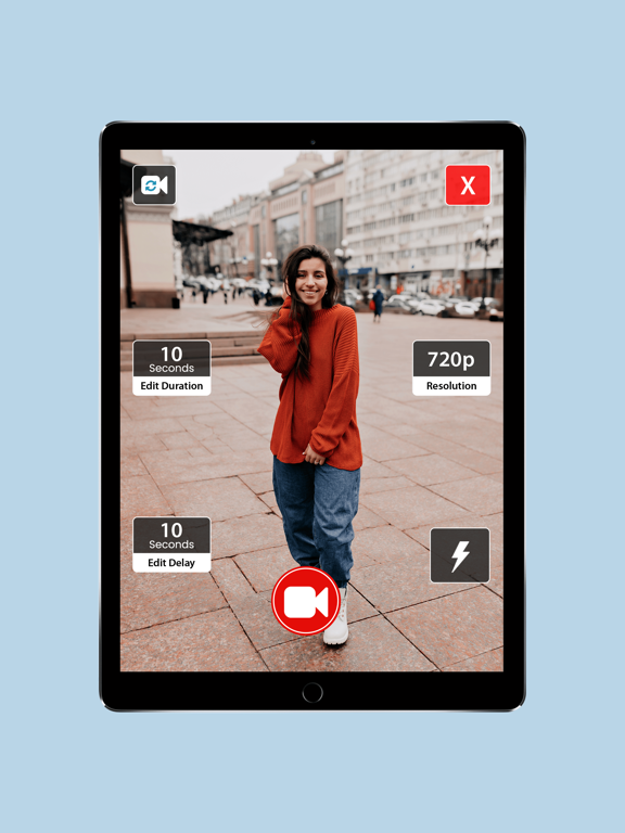 Screenshot #6 pour Video Self Timer