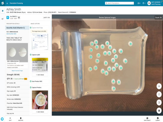 TelePharm iPad screenshot 1 - Medical app