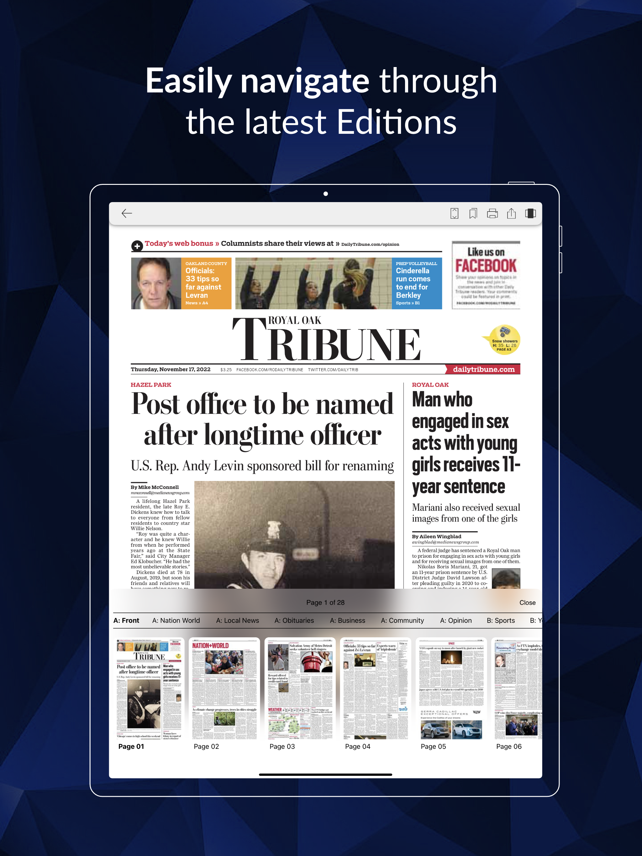 Royal Oak Tribune eEdition screenshot 7