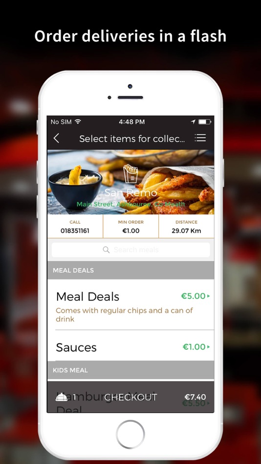 #1. San Remo App (iOS) 由: Flipdish