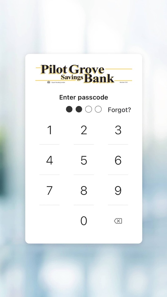 #2. MyPGSB (iOS) 由: Pilot Grove Savings Bank