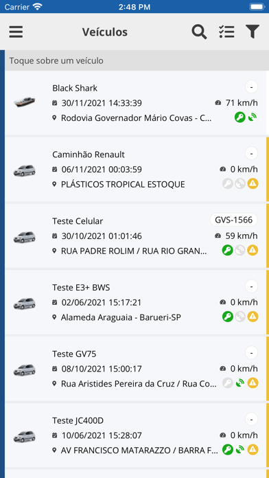 EV Track Screenshot