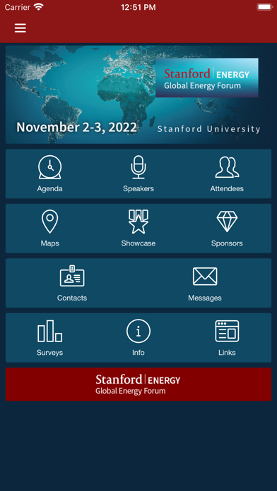 Stanford Energy Global Event Screenshot