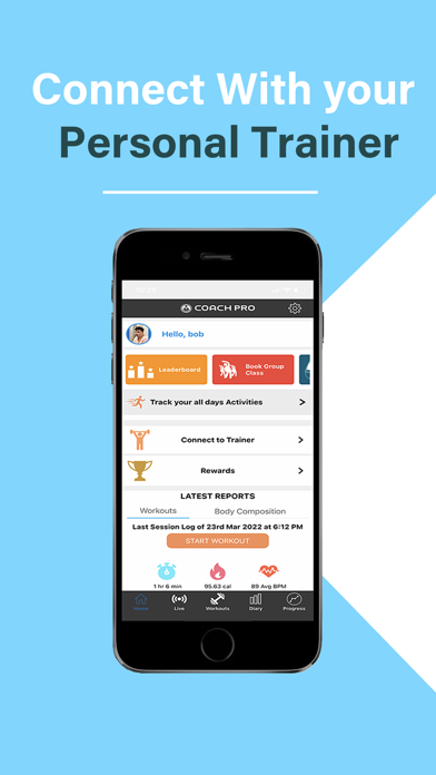 CoachPro Member Screenshot