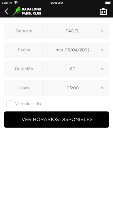 Badalona Padel Club Screenshot